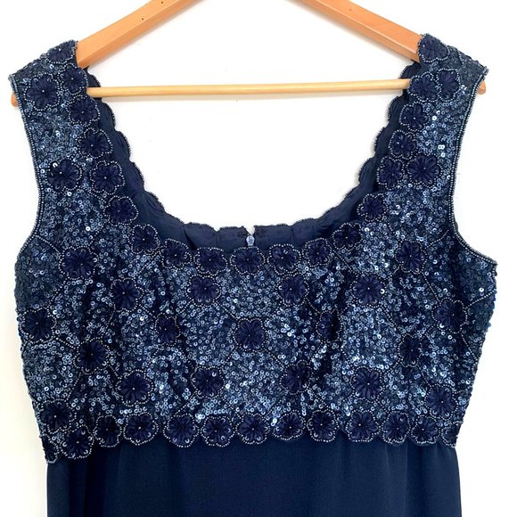 Richelle New York Dresses & Skirts - Neiman Marcus Richilene New York Blue Dress Sz 14